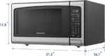 FRIGIDAIRE 1.2 cu ft Microwave, Digital Air Fryer, Convection Oven, Combo-Fry with XL Capacity, Stainless Steel Finish - Image 9