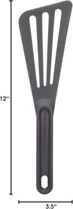 Matfer Bourgeat Exoglass® High Temperature Pelton Spatula, Grey - Image 10