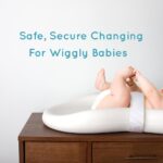 Keekaroo Peanut Changer Baby Vanilla – The Original - Easy-to-Clean Changing pad and The only Shell Over Foam, Fully Water Repellant, Wipeable Diaper pad, Wipe-Clean Changing pad - Image 8