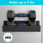 HuggieGems Metal 4 Pack Magnetic Spice Storage Rack Organizer for Refrigerator and Oven, Black Fridge Organizers and Storage - Image 5