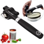 PAKITNER- Safe Cut Can Opener, Smooth Edge Can Opener - Handheld Easy Turn Knob, Manual Can Opener, Ergonomic Smooth Edge, Food Grade Stainless Steel Cutting Tool for Kitchen & Restaurant - Image 2
