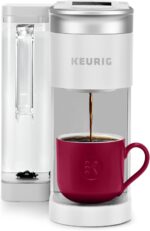 Keurig K-Supreme SMART Single Serve Coffee Maker With WiFi Compatibility, 4 Brew Sizes, And 66oz Removable Reservoir, Compatible with Alexa, White - Image 2