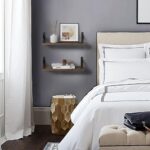 Rustic Floating Shelves Wall Mounted Set of 3, 17 Inch Natural Wood Wall Shelves, Decor Storage Shelf for Bedroom Bathroom Living Room Office Pictures Plants Books Cats TV (Rustic Brown) - Image 8