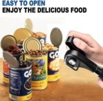 PAKITNER- Safe Cut Can Opener, Smooth Edge Can Opener - Handheld Easy Turn Knob, Manual Can Opener, Ergonomic Smooth Edge, Food Grade Stainless Steel Cutting Tool for Kitchen & Restaurant - Image 6