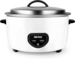 Aroma Housewares Commercial 60-Cup (Cooked) / 14Qt. Rice & Grain Cooker (ARC-1430E), White - Image 2