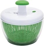 Farberware Easy to use pro Pump Spinner with Bowl, Colander and Built in draining System for Fresh, Crisp, Clean Salad and Produce, 6.6 quart, Green - Image 2