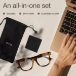 miyya Blue Light Glasses for Women & Men – Oversized UV & Blue Light Blocker Chunky Frames, Stylish Eyewear Accessories - Image 8