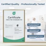 Cloud Couch U-Shaped Sectional Sofa, 134'' Modular Boneless Couches for Living Room, Corduroy Deep Seat Sofa with 2 Chaise Lounges and 1 Loveseat, 30D High-Resilience Foam, No Assembly, Black - Image 8