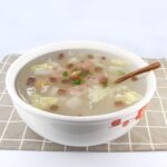 Soup Spoons,AOOSY Wooden Soup Spoons, 6 Pieces 7.84 inches Japanese Ramen Spoon Round Nanmu Wood Long Handle Rice Dessert Cooking Tasting Dinner Table Spoon for Kitchen Restaurant - Image 6