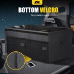 MIKKUPPA Car Trunk Organizer - 65L Collapsible Trunk Organizer with Lid, Sturdy Car Storage for SUV Auto Truck Van with Adjustable Straps and Non Slip Bottom (Black) - Image 4