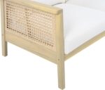 Christopher Knight Home Teras Acacia Wood Outdoor 3 Seater Sofa with PE Wicker Armrest, Solid Wood Patio Sofa with Removable Cushion, Comfy Lounge Sofa for Patio Furniture Set, Light Teak+Beige - Image 11