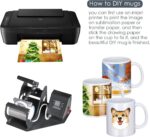 DANALLAN Sublimation Mugs, Premium Coffee Mugs Set of 12 White Ceramic Sublimation Cups 11 oz Christmas Coffee Mug for Soup Tea Milk Latte Hot Chocolate - Image 4