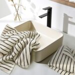 Jacquotha Black and White Striped Hand Towels for Bathroom, Vintage Kitchen Decor, Guest Use, Adults & Kids, Natural Cotton, 14” x 29” - Image 8