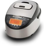 Tiger JKT-D Multi-Functional Induction Heating (IH) Electric Rice Cooker with 12 Cooking Settings (Silver Black) - Image 2