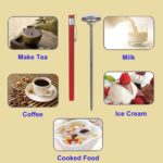 Kitchen Food-Cooking Meat Coffee Thermometer – Pocket Espresso Thermometer for Milk Foam Frothing Chocolate Water Temperature Stainless Steel 1" Dial 5" Long Stem - Image 8
