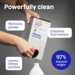 ATTITUDE Dish Soap Refill, EWG Verified, Plant-Based & Vegan Dishwashing Liquid, Naturally Derived, Unscented, 67.6 Fl Oz - Image 4