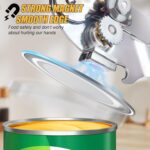 Commercial Can Opener, ICEKATl Can Opener Manual Heavy Duty Easy for Big Cans with Magnet, Folding Hand Crank With Comfortable Long Handles - Image 4