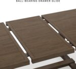 Signature Design by Ashley Cabalynn Farmhouse Dining Extension Table with 1 Removable Center Leaf, Light Brown - Image 8