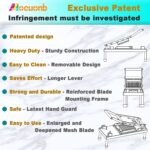 All-in-1 Vegetable Chopper with 8 Blades - Mandoline Slicer-Pro Food Chopper with Container - Veggie Salad Onion Chopper - Potato Dicer French Fry Cutter - Cheese Grater - Stainless Steel material - Image 9