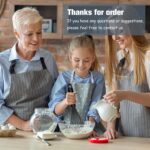 Dishwasher Safe Silicone Whisk, Sealed Waterproof Design Set of 3, Professional Kitchen Whisks for Cooking Non-Scratch, Silicone & Stainless Steel Whisk, Heat Resistant Balloon Egg Beater, Black - Image 9