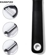 Rainspire 3-Piece Peeler Set, Premium Swivel Vegetable Peeler, Kitchen Gadgets Apple Peeler Potato Peeler Veggie Peeler Fruit Peeler, Dishwasher Safe Kitchen Accessories, Black - Image 8