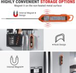 TempPro TP15H Waterproof Instant Read Meat Thermometer for Cooking, Digital Food Thermometer with Backlight & Calibration, Cooking Thermometer for BBQ, 10.47 x 1.16 x 0.69 (Previously ThermoPro) - Image 8