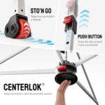 CROWN SHADES 13x13 Pop Up Gazebo, Canopy Tent, Gazebos on Clearance - Outdoor Gazebo for Backyard & Patio Furniture - Carpa Pop Up Tent with Wheeled STO-N-Go Cover Bag (Beige & Coffee) - Image 3