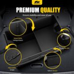 MIKKUPPA Car Trunk Organizer - 65L Collapsible Trunk Organizer with Lid, Sturdy Car Storage for SUV Auto Truck Van with Adjustable Straps and Non Slip Bottom (Black) - Image 5