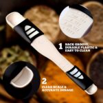Performore Adjustable Measuring Spoon with Double End Adjustable Scale, 9 Stalls All in One Measuring Spoon, Wide Range of Measurements - Dry and Semi-Liquid Ingredients for Baking, Cooking - Image 5