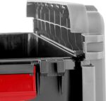 IRIS USA 2 Pack TrailBox, 15 Gallon Lockable Storage Trunk Box, Truck Bed Bin Heavy-Duty Containers Camping Gear, Adventure Chest - Dark Gray/Gray - Image 7