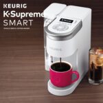 Keurig K-Supreme SMART Single Serve Coffee Maker With WiFi Compatibility, 4 Brew Sizes, And 66oz Removable Reservoir, Compatible with Alexa, White - Image 12