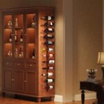24 Bottles Wall Mounted Wine Rack, Detachable Wall Hanging Bottle Holder, Use as One or Four, DIY Display, Storage Racks for Wine, for Restaurant, Bar, Cellar - Image 4