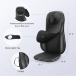 COMFIER Shiatsu Back Massager with Heat, Deep Kneading & Rolling Massage Chair Pad, Chair Massager for Office Home Use Mothers Day Gifts for Womem - Image 8