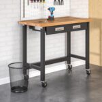 Seville Classics 2-Pack Steel Mesh Round Trashcan Wastebasket for Trash or Recycle in The Home, Office, or Garage, Black, 6 Gallon - Image 6