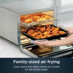 Ninja Air Fryer & Toaster Oven | Prestige Smart XL Countertop Oven | Bakes up to 20 Cookies, Fits up to a 12lb Turkey | Pizza, Toast, Bake, Air Fry & Reheat | 1800 Watts | Stainless Steel | DT501​ - Image 5