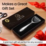 Vegetable Peeler, Premium Stainless Steel Potato Peeler, High Tensile Ultra Sharp Blade Fruit and Food Slicer, Y Shaped with Ergonomic Non-Slip Handle, Dishwasher Safe with 5 Years Warranty - Image 8