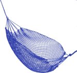 Iconikal Camping Backpacking Rope Hammock Blue 300LB Capacity Lightweight Portable Outdoor Hammock Travel Gear - Image 2