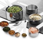 Stainless Steel Measuring Cups And Measuring Spoons 10-Piece Set, 5 Cups And 5 Spoons - Image 5