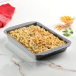 Farberware Nonstick Bakeware Baking Pan / Nonstick Cake Pan, Rectangle - 9 Inch x 13 Inch, Gray - Image 7