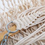 Original Pawleys Island Deluxe Oatmeal DuraCord Rope Hammock – 13 ft. x 60 in., 2-Person, 450 lb Capacity, Oak Spreader Bar, Zinc-Plated Hardware, Handcrafted in the USA - Image 7