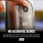 Ninja Blast Max, Portable Blender + Twist & Go, Personal Smoothie, Blend, Ice Crush, 3 Programs, Cordless, 22 oz removable Vessel, Dishwasher Safe, Leakproof, Navy, BC251NV - Image 5