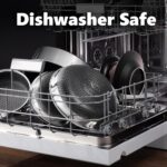 OATOFP Non Stick Frying Pans 12 inch, Hybrid Frying Skillets Nonstick with Lid,non stick Stainless Steel Pans, Dishwasher and Oven-Safe Chef Pan, Induction Compatible Cooking Pan, PFOA Free Cookware - Image 6