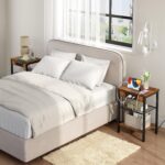 HOOBRO Side Table with Charging Station and USB Port, Small End Table for Small Space, 3-Tier Nightstand with Adjustable Shelf, for Living Room, Bedroom and Balcony, Rustic Brown BF112BZ01 - Image 7