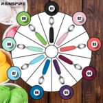 Urbanstrive Ice Cream Scoop Stainless Steel, Ice Cream Scooper Professional Large Ice Cream Scoops With Non-Slip Rubber Handle, Ice Cream Spade for Cookie Dough, Gelato, Sorbet, Melon (Black) - Image 7