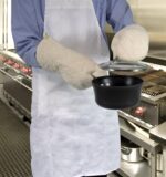 Nouvelle Legende Quilted Cotton Terry Oven Mitts for Baking, BBQ, and Cooking Protection, Heat-Resistant Gloves for Kitchen and Grill, Comfortable Grip, Machine Washable, Reusable, 17-Inch, 1 Pair - Image 7