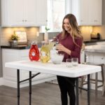 Lifetime Commercial Height Adjustable Folding Utility Table, 4-Foot - Image 8