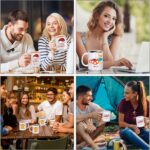 DANALLAN Sublimation Mugs, Premium Coffee Mugs Set of 12 White Ceramic Sublimation Cups 11 oz Christmas Coffee Mug for Soup Tea Milk Latte Hot Chocolate - Image 8