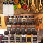 Tiaiidi 24 Pack 3.5 oz Square Plastic Spice Jars,Seasoning Containers with Black Screw Lids to Pour or Shake,Empty Storage Spice Containers for Spice,Powders,Peppers - Image 5