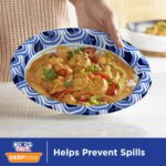 Dixie Ultra, Deep Dish Paper Plates, 28 Oz, 40 Count, Heavy Duty, Microwave-Safe, Soak-Proof, Cut Resistant, Disposable Plates For Heavy, Messy Meals - Image 5