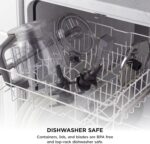 Ninja Food Processor, Professional Plus, 1000 Peak Watts, 4 Functions for Chopping, Slicing, Purees & Dough with 9-Cup Processor Bowl, 3 Blades, Food Chute & Pusher, Silver, BN601 - Image 11